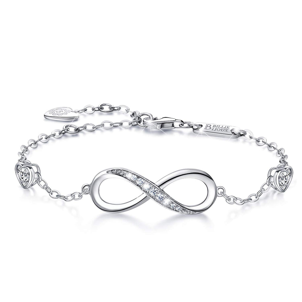 Pulsera Plata 925 Simbolo Amor Infinito