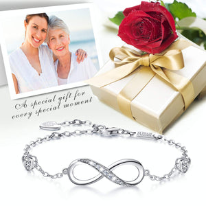 Pulsera Plata 925 Simbolo Amor Infinito